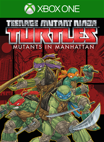 TMNT Mutants in Manhattan xbox one game cover