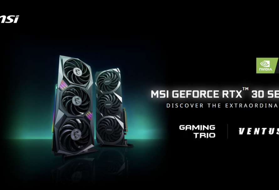 MSi Unveils Custom RTX 30 Series GPUs