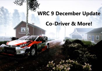 WRC 9 Co-Driver Mode Coming Soon & More
