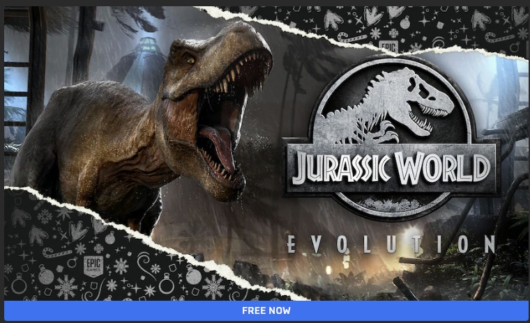 Free At The Epic Games Store: Jurassic World Evolution