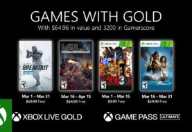 New Games with Gold for March 2021