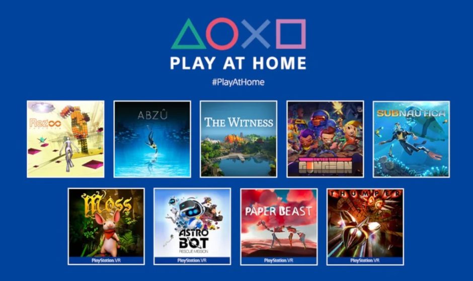Play At Home Brings 10 Free Games To PlayStation