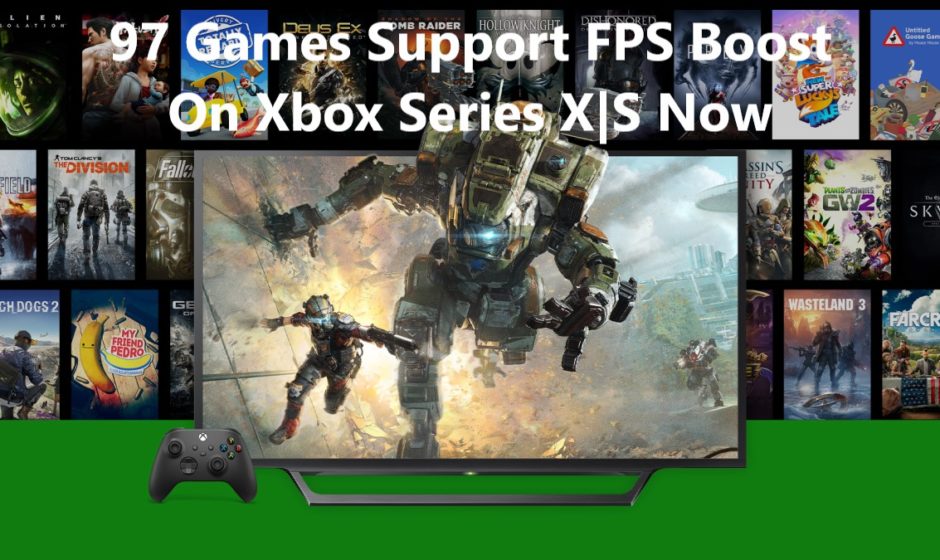 97 Xbox Series X|S Games Support FPS Boost