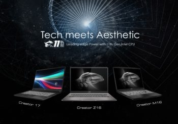 MSI Announce New Creator Series Laptops