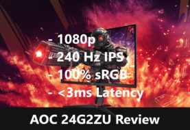 AOC 24G2ZU IPS Monitor Review: Esports Excellence