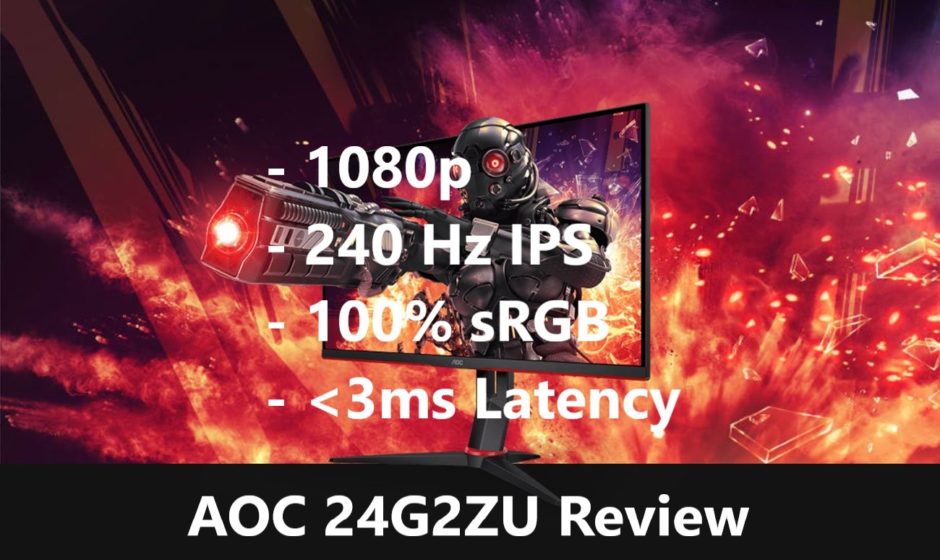 AOC 24G2ZU IPS Monitor Review: Esports Excellence