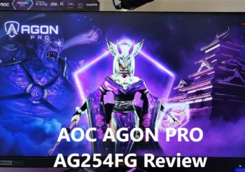 AOC AGON PRO AG254FG Monitor Review: Pro-level Performance For Esports