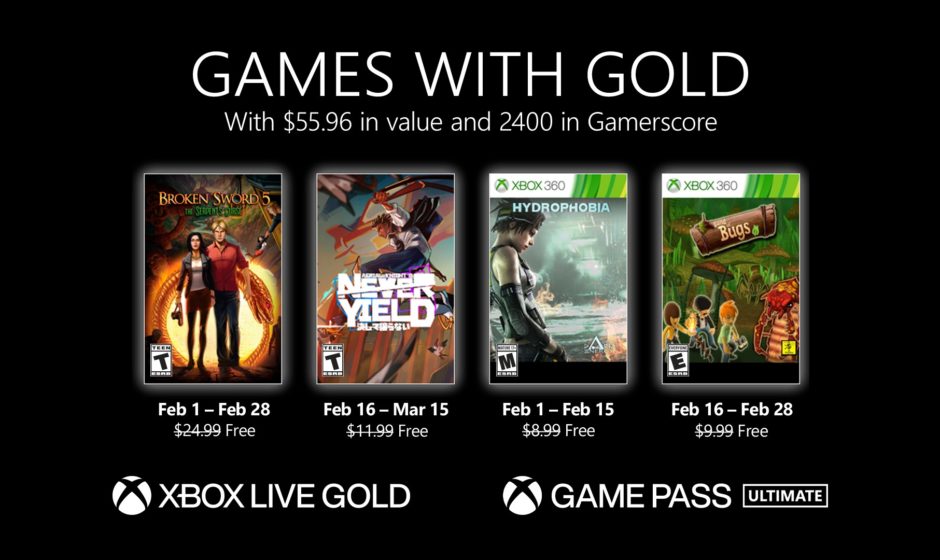 Games With Gold: February 2022