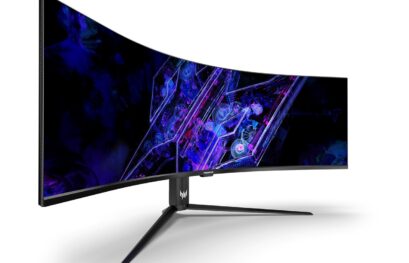 Acer Is Making A Stupendous 57" Dual-UHD MiniLED Monitor