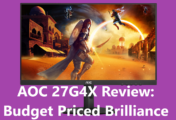 AOC 27G4X Review: Budget Priced Brilliance